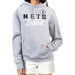 NBA Brooklyn Nets G-III 4Her by Carl Banks Women's Graphics Fleece Pullover Hoodie