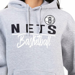 NBA Brooklyn Nets G-III 4Her by Carl Banks Women's Graphics Fleece Pullover Hoodie