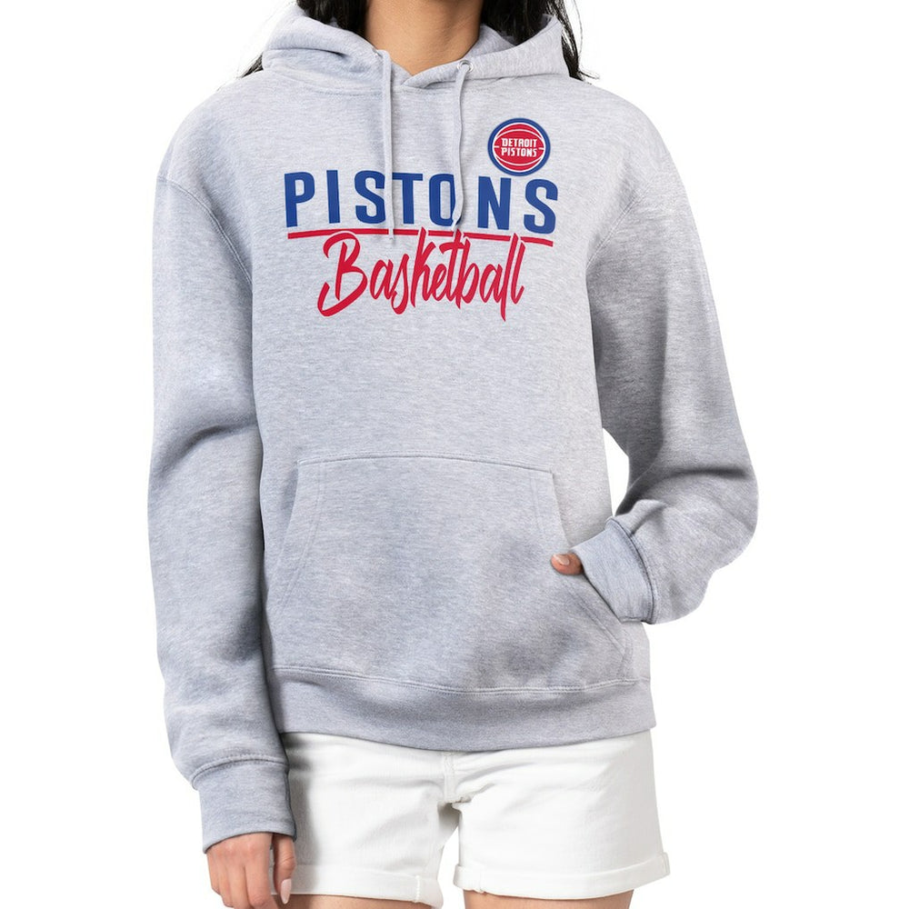 NBA Detroit Pistons G-III 4Her by Carl Banks Women's Graphics Fleece Pullover Hoodie sale
