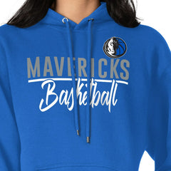NBA Dallas Mavericks G-III 4Her by Carl Banks Women's Graphics Fleece Pullover Hoodie sale