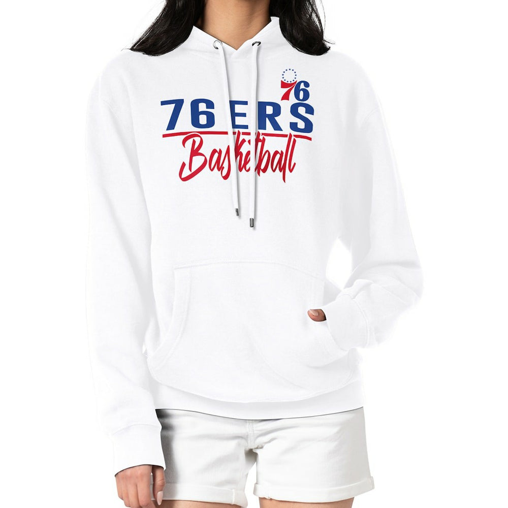 NBA Philadelphia 76ers G-III 4Her by Carl Banks Women's Graphics Fleece Pullover Hoodie
