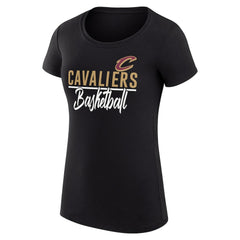 NBA Cleveland Cavaliers G-III 4Her by Carl Banks Women's Super-Slim Fit Lightweight Team Sport V-Neck T-Shirt sale