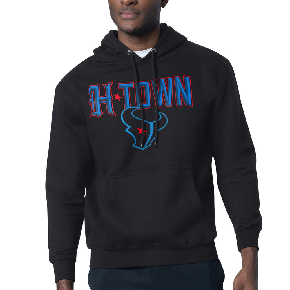 Starter H-Town Graphic Fleece Pullover Hoodie - Houston Texans