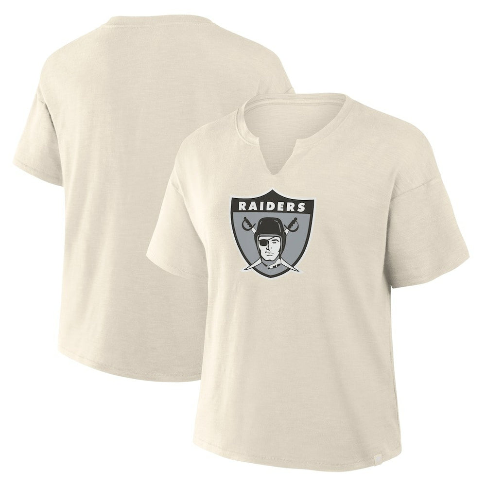 Women's Trick Play Slub Boxy T-Shirt - Las Vegas Raiders