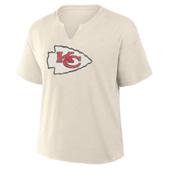 Women's Trick Play Slub Boxy T-Shirt - Kansas City Chiefs