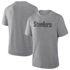Pass Rush Tri-Blend T-Shirt - Pittsburgh Steelers