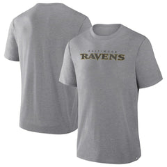 Pass Rush Tri-Blend T-Shirt - Baltimore Ravens