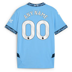 Manchester City Youth 2024/25 Home Replica Custom Jersey - Puma Light Blue