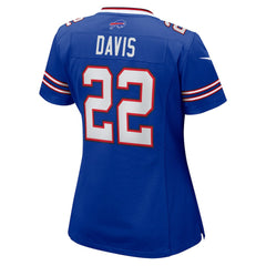 Ray Davis Women's Game Jersey - Buffalo Bills