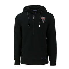 Cutter & Buck Roam Eco Recycled Half-Zip Hoodie - Atlanta Falcons