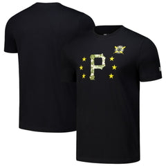 MLB Pittsburgh Pirates New Era 2024 Armed Forces Day T-Shirt