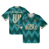 NBA Milwaukee Bucks Authmade x NBA Soccer Kit Fashion Jersey