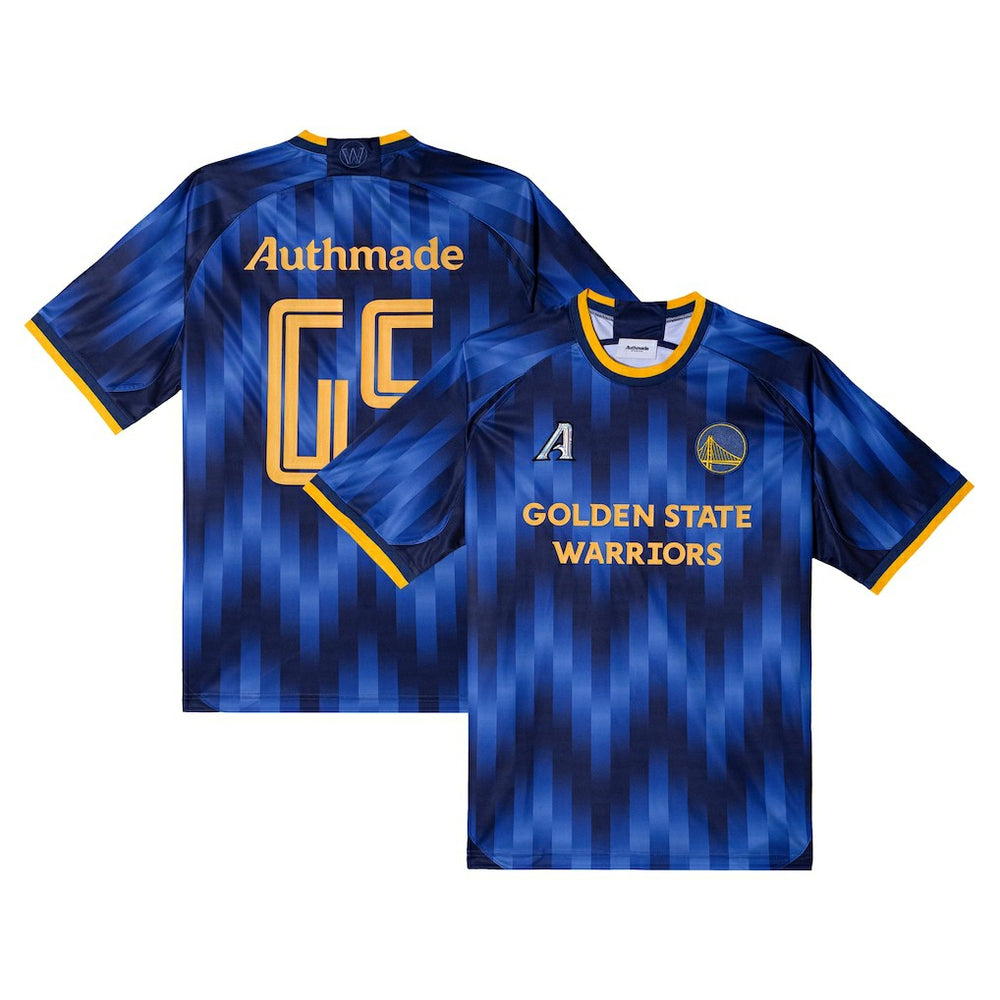 NBA Golden State Warriors Authmade x NBA Soccer Kit Fashion Jersey sale