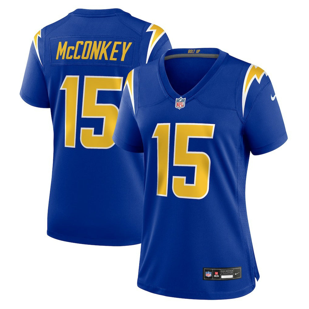 Ladd McConkey Women's Alternate Game Jersey - Los Angeles Chargers