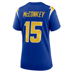Ladd McConkey Women's Alternate Game Jersey - Los Angeles Chargers