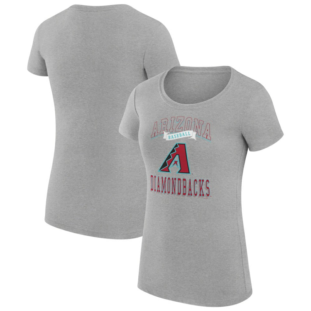 MLB Arizona Diamondbacks G-III 4Her by Carl Banks Women's Super-Slim Fit Lightweight Team Logo Graphic T-Shirt