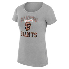 MLB San Francisco Giants G-III 4Her by Carl Banks Women's Super-Slim Fit Lightweight Team Logo Graphic T-Shirt
