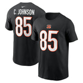 Chad Johnson Retired Player Name & Number T-Shirt - Cincinnati Bengals