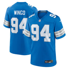 Mekhi Wingo Team Game Jersey - Detroit Lions