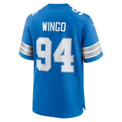 Mekhi Wingo Team Game Jersey - Detroit Lions