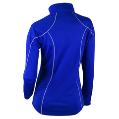 MLB Chicago Cubs Columbia Women's Cooperstown Collection Shotgun 2.0 Omni-Wick Quarter-Zip Top - Royal
