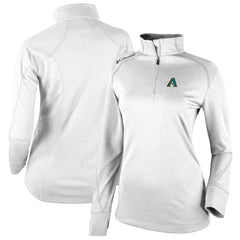 MLB Arizona Diamondbacks Columbia Women's Cooperstown Collection Shotgun 2.0 Omni-Wick Quarter-Zip Top - White