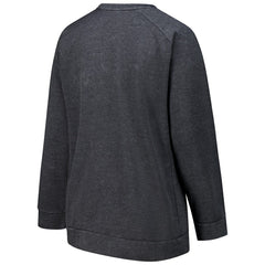 Profile Women's Plus Size Acid Wash Raglan Sweatshirt - Cleveland Browns
