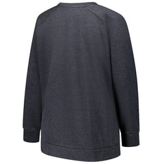 Profile Women's Plus Size Acid Wash Raglan Sweatshirt - Miami Dolphins