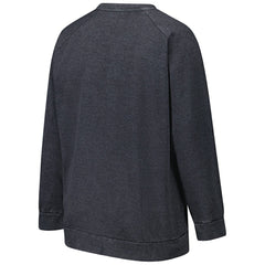 Profile Women's Plus Size Acid Wash Raglan Sweatshirt - Pittsburgh Steelers