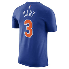 NBA Josh Hart New York Knicks Icon Edition Name & Number T-Shirt