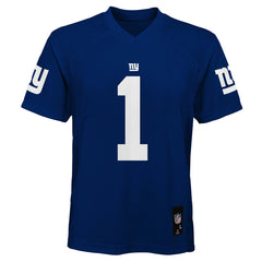 Malik Nabers Youth Replica Player Jersey - New York Giants