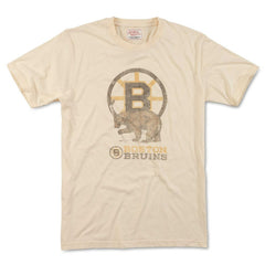 NHL Cream Boston Bruins American Needle Brass Tacks T-Shirt