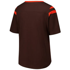 G-III 4Her by Carl Banks Women's Plus Size Linebacker T-Shirt - Cleveland Browns