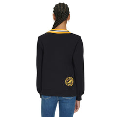 Tommy Hilfiger Women's Alice V-Neck Pullover Sweatshirt - Pittsburgh Steelers
