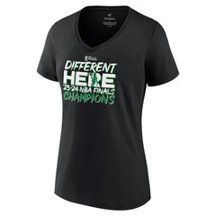 NBA Boston Celtics Women's 2024 NBA Finals Champions Pump Fake Hometown Originals V-Neck T-Shirt