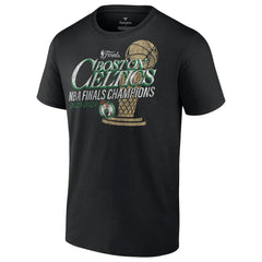 NBA Boston Celtics 2024 NBA Finals Champions Fast Break Finish Trophy T-Shirt