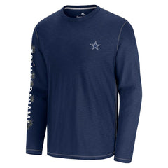Oasis Endzone Lux Long Sleeve T-Shirt - Dallas Cowboys