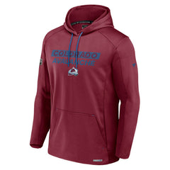 NHL Burgundy Colorado Avalanche Fanatics Authentic Pro Big & Tall Pullover Hoodie