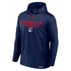NHL Blue New York Rangers Fanatics Big & Tall Authentic Pro Pullover Hoodie