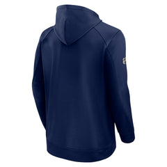 NHL Blue New York Rangers Fanatics Big & Tall Authentic Pro Pullover Hoodie