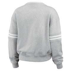 WEAR by Erin Andrews Women's Crest Cropped Pullover Sweatshirt - New York Jets