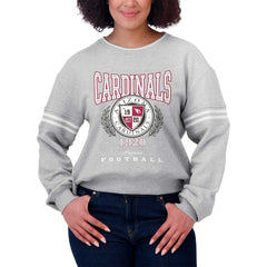 WEAR by Erin Andrews Women's Cropped Pullover Sweatshirt - Arizona Cardinals