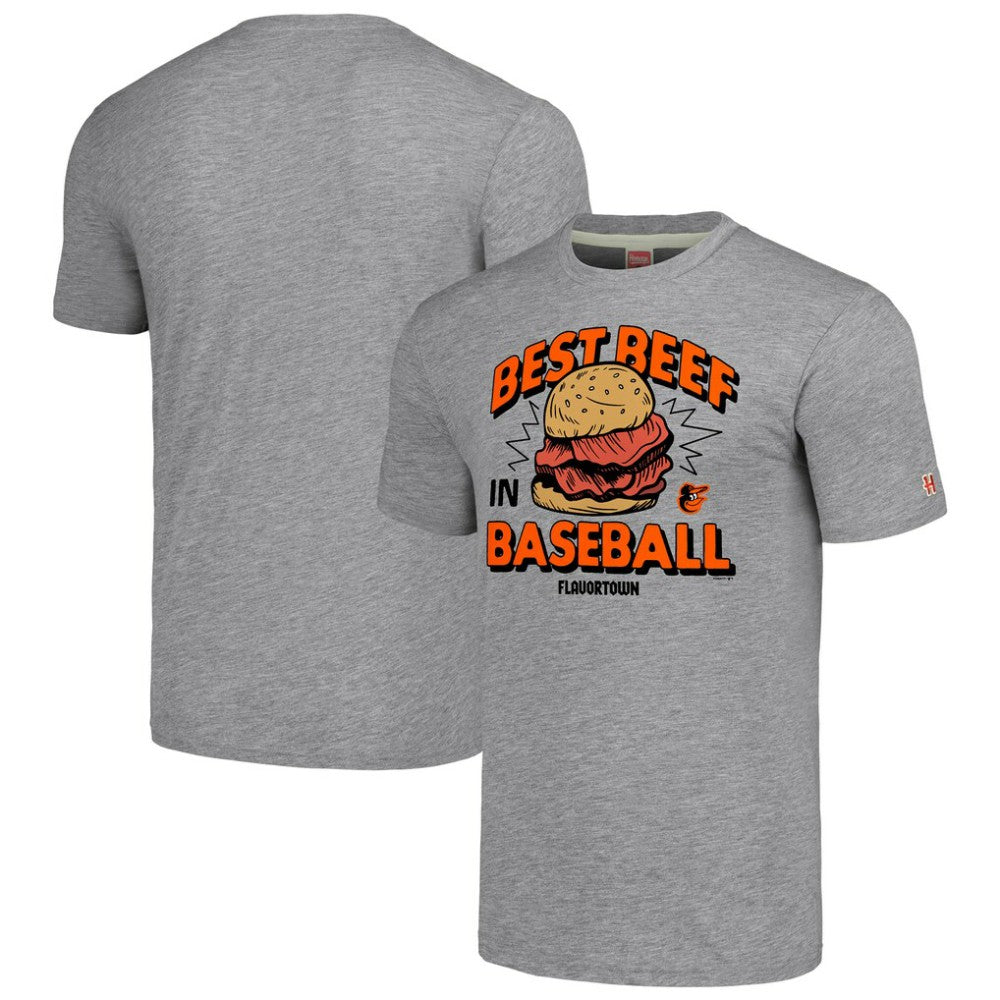 MLB Baltimore Orioles MLB x Guy Fieri’s Flavortown Unisex Tri-Blend T-Shirt