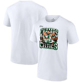 NBA Boston Celtics 2024 NBA Finals Champions Pull Up Jumper Caricature T-Shirt