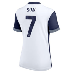 Son Heung-Min Tottenham Hotspur Women's 2024/25 Home Replica Player Jersey - Nike White