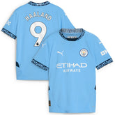 Erling Haaland Manchester City Youth 2024/25 Home Replica Player Jersey - Puma Light Blue