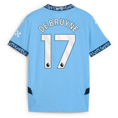 Kevin De Bruyne Manchester City Youth 2024/25 Home Replica Player Jersey - Puma Light Blue