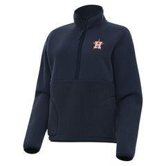 MLB Houston Astros Antigua Women's Figure Half-Zip Sweatshirt