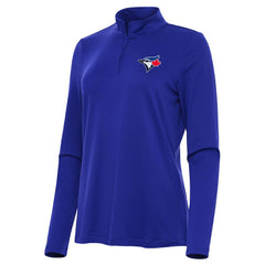 MLB Toronto Blue Jays Antigua Women's Reprocess Quarter-Zip Top - Royal