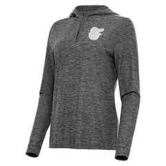 MLB Baltimore Orioles Antigua Women's Daybreak Quarter-Zip Hoodie